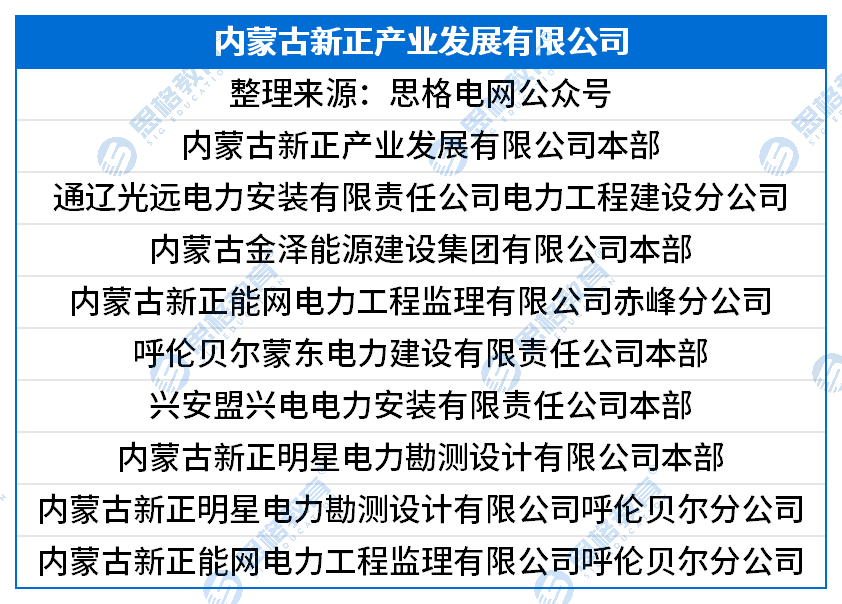 国网三批三产单位汇总_内蒙古新正产业发展有限公司.png